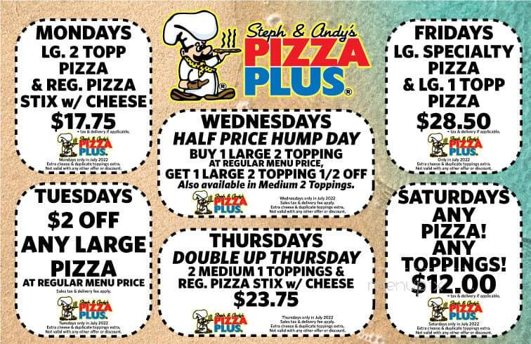 Pizza Plus - Blaine, TN menu_pic