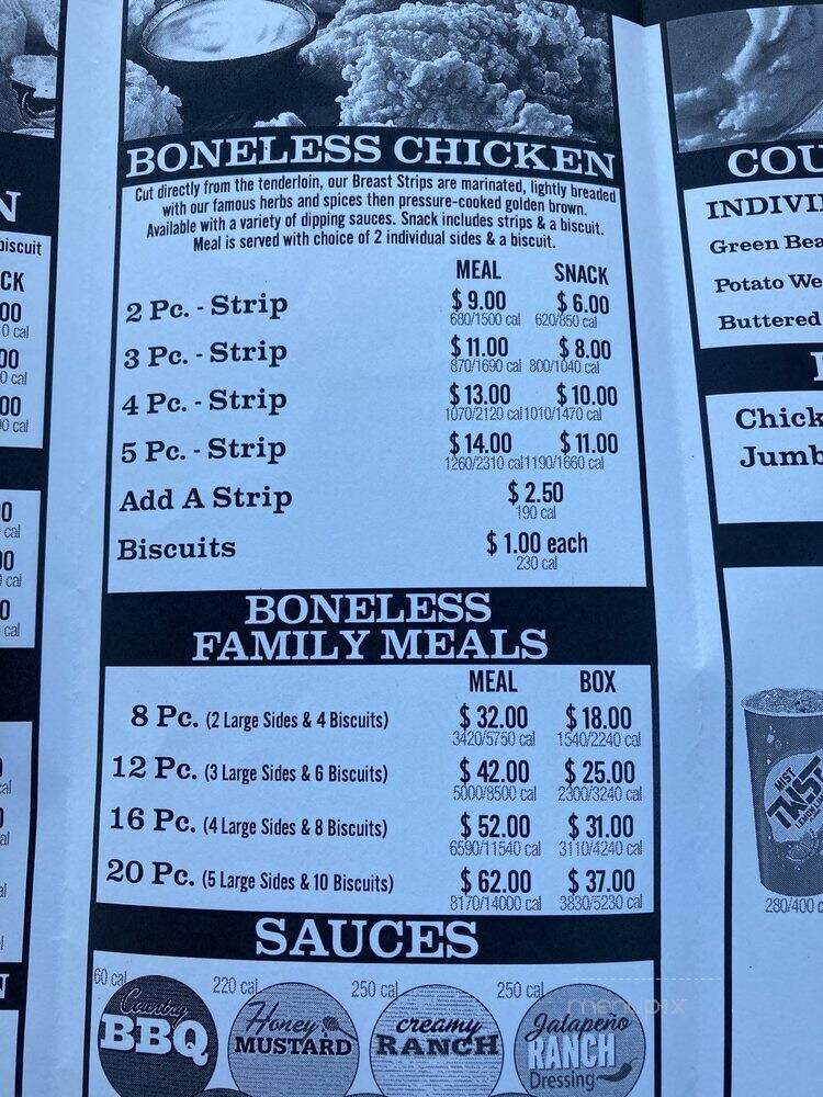 Lee's Famous Recipe Chicken - Richmond, VA menu_pic