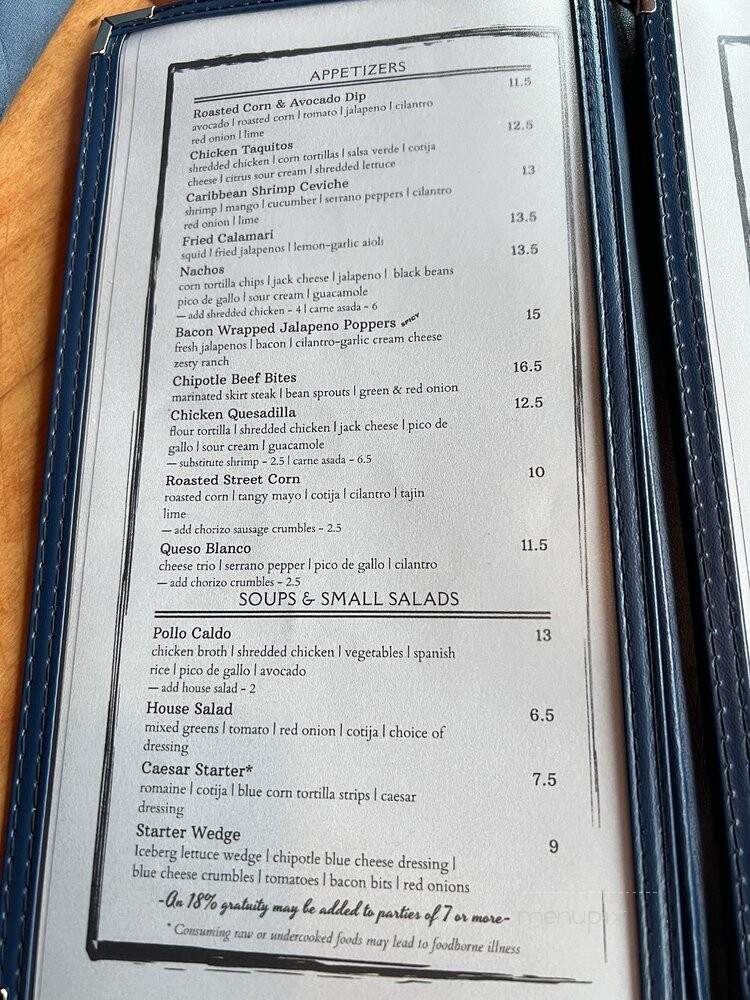 Azul Restaurant & Lounge - Mill Creek, WA menu_pic