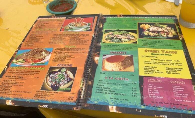 Los Dos Amigos - Thousand Oaks, CA menu_pic