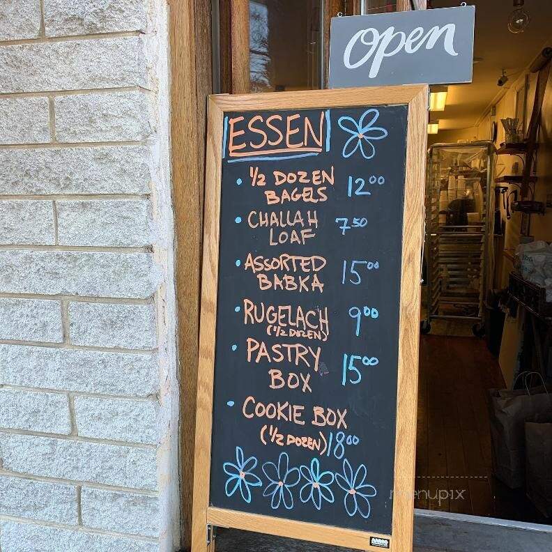 Essen Bakery - Philadelphia, PA menu_pic