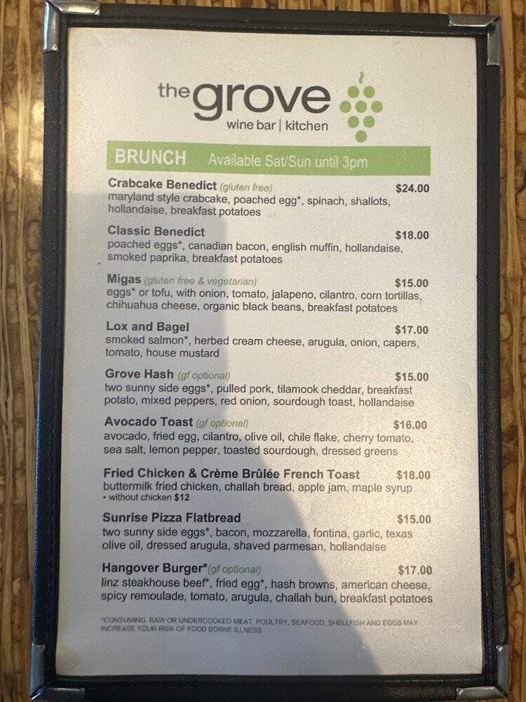 The Grove Wine Bar & Kitchen - Cedar Park, TX