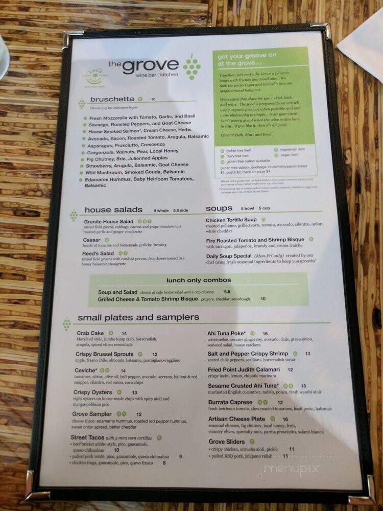 The Grove Wine Bar & Kitchen - Cedar Park, TX