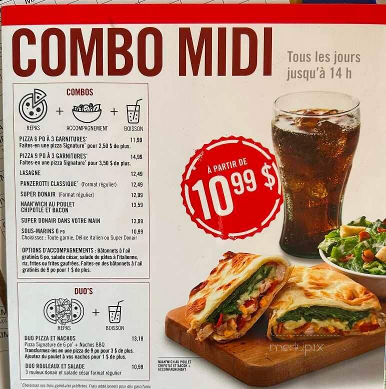 Pizza Delight - Tracadie-Sheila, NB menu_pic