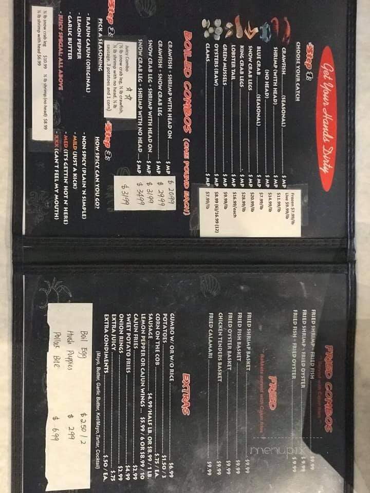 Juicy Crawfish & Seafood - College Station, TX menu_pic
