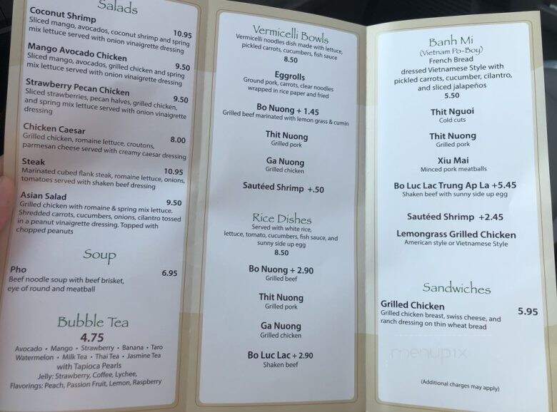 Chez Pierre French Bakery And Cafe On Harrison, Lakeview - New Orleans, LA menu_pic