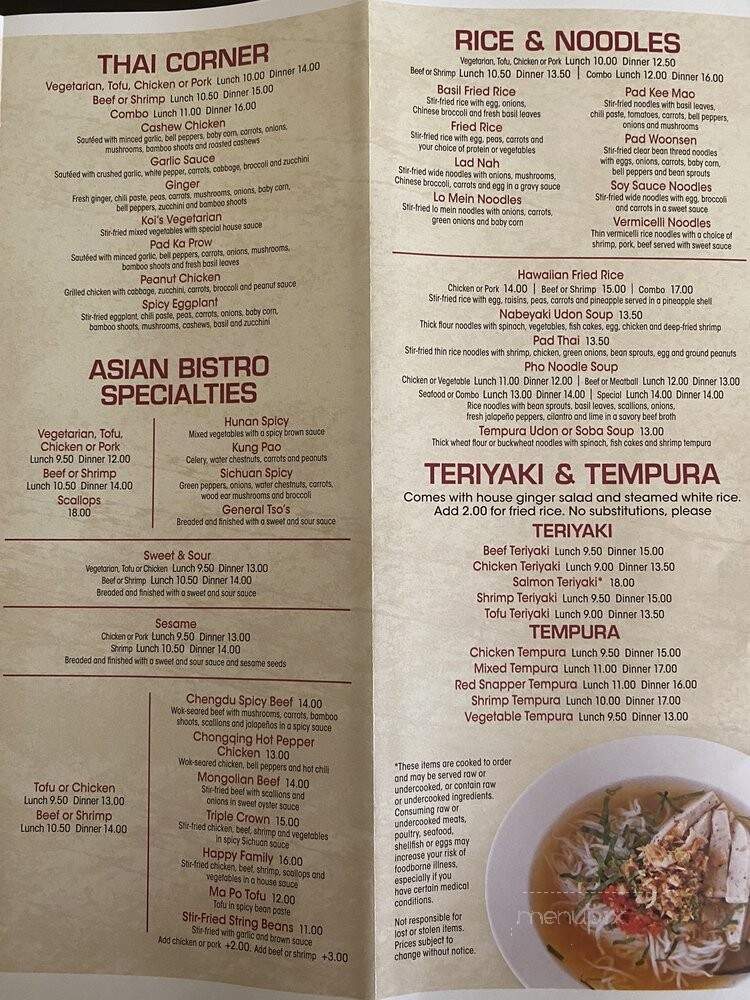 Bluefin Sushi & Thai - Brentwood, TN menu_pic