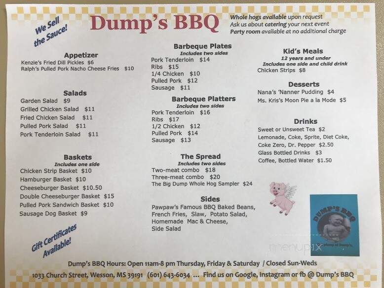 Dump's BBQ - Wesson, MS