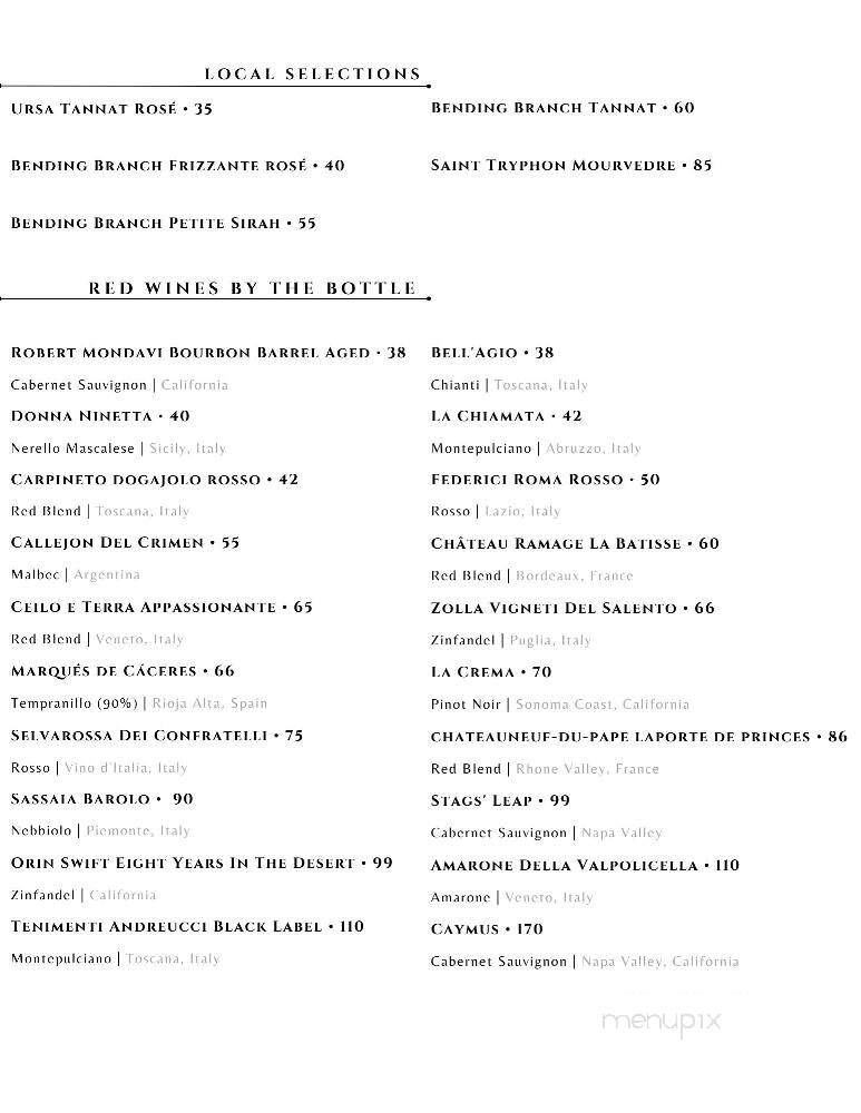 La Calabria - Comfort, TX menu_pic