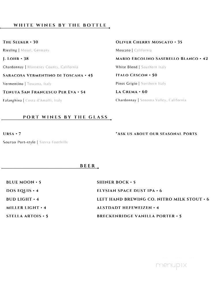 La Calabria - Comfort, TX menu_pic