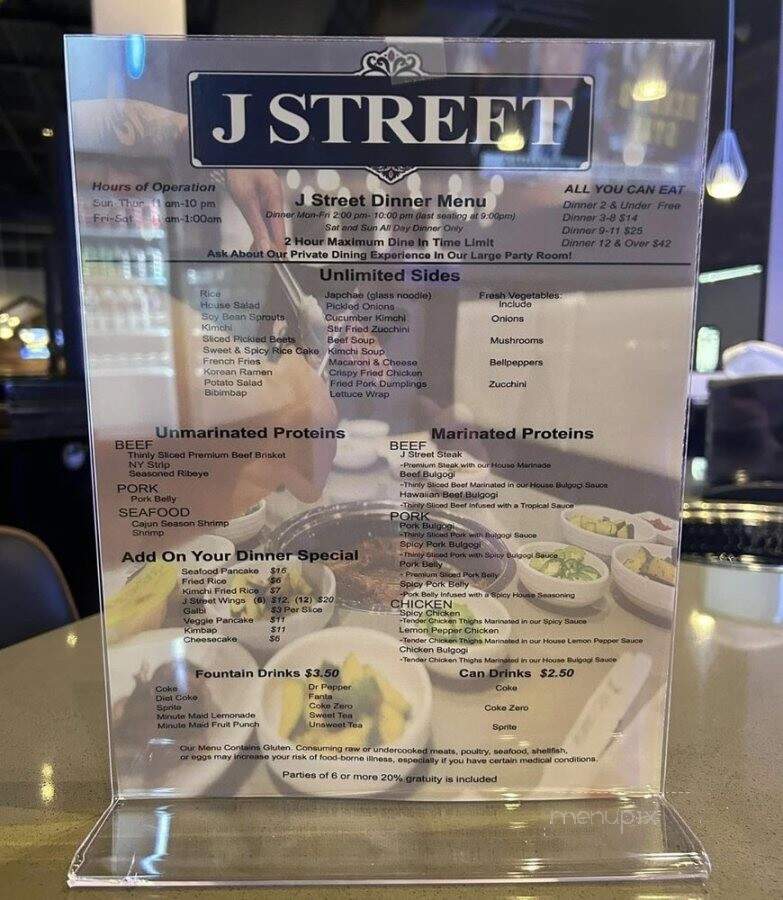 J Street Korean Grill and Bar - Hendersonville, TN