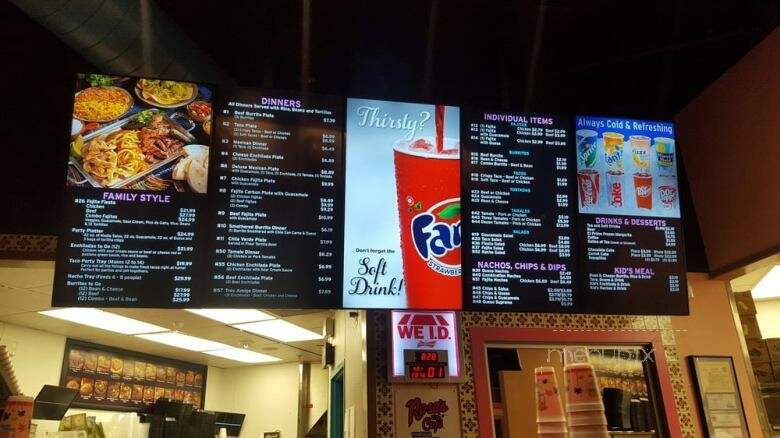 Rosa's Cafe - Hobbs, NM menu_pic