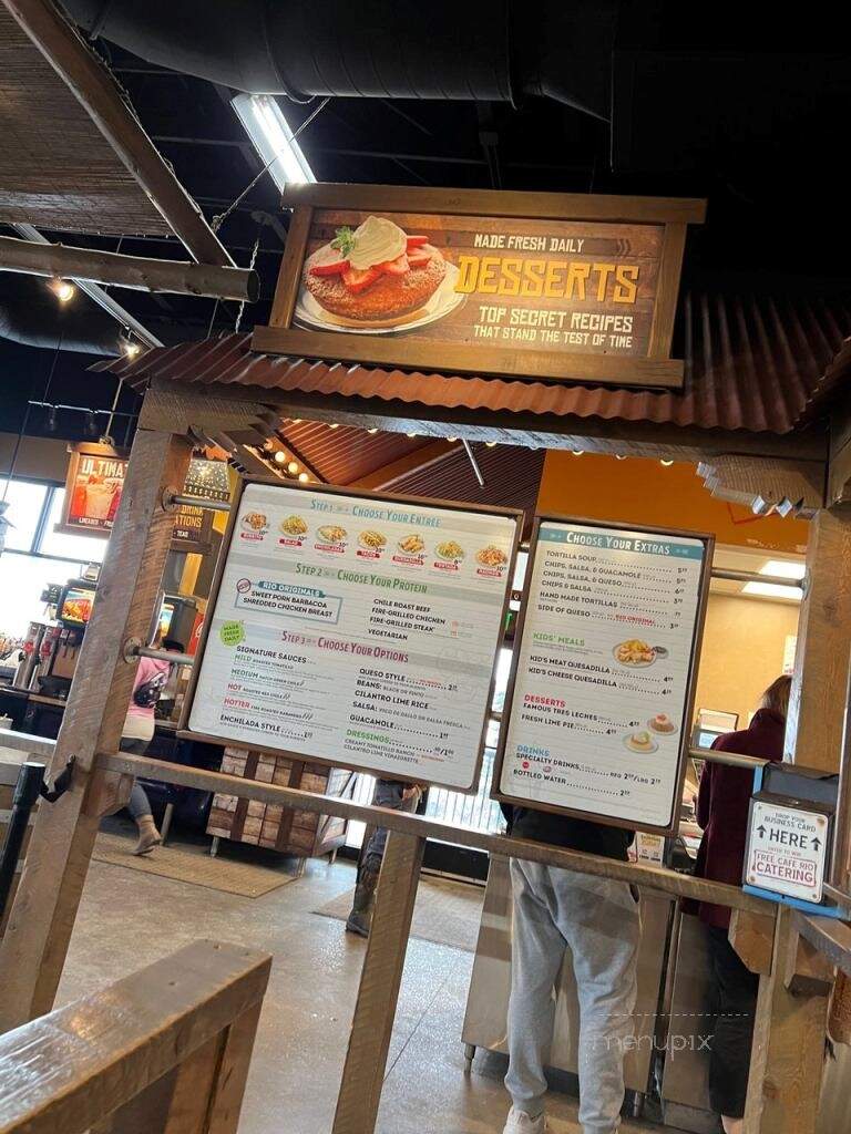 Cafe Rio - Vernal, UT menu_pic