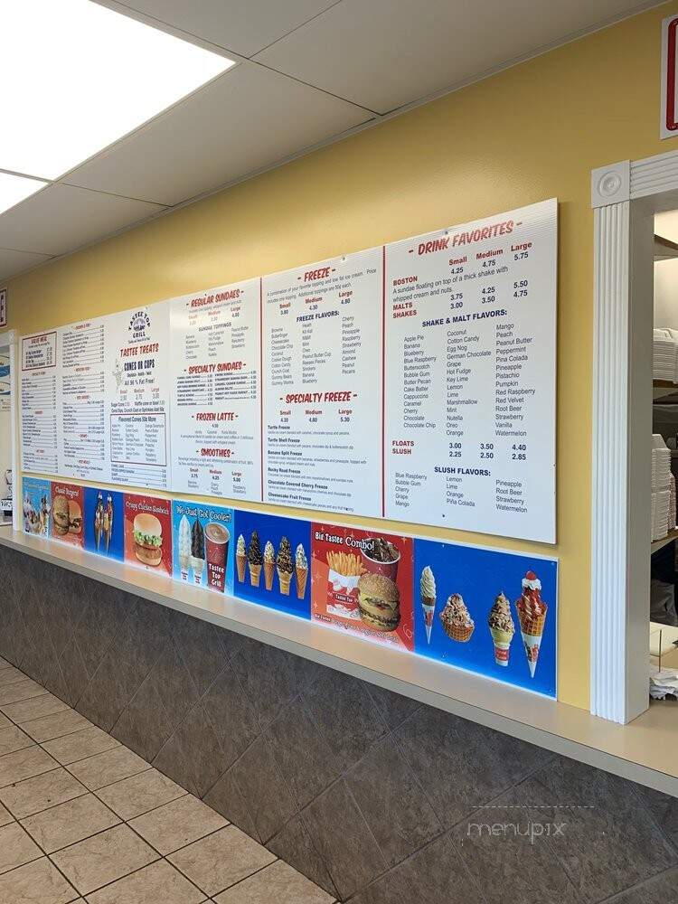 Tastee Top Grill - Cedar Lake, IN menu_pic