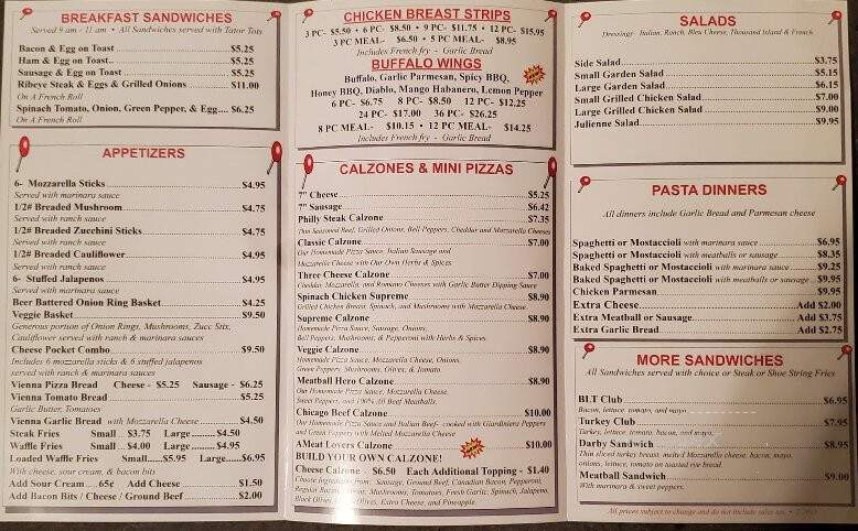Windy City Pizza Kitchen - Hammond, IN menu_pic