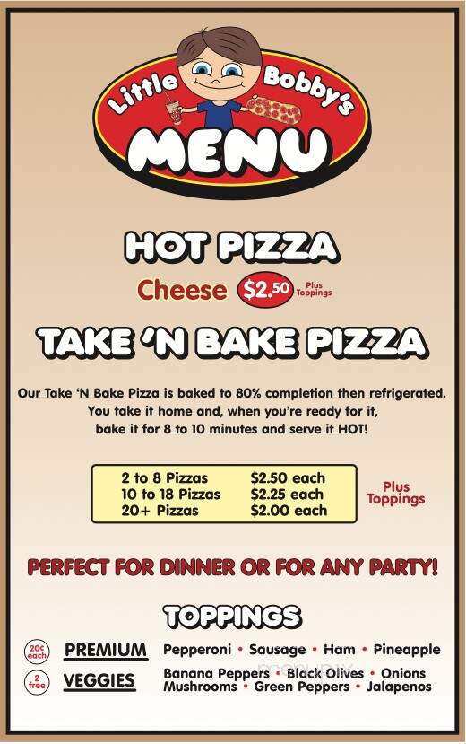 Bob's Sub - New Kensington, PA menu_pic