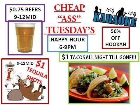 Ricky's Bar - Victorville, CA menu_pic