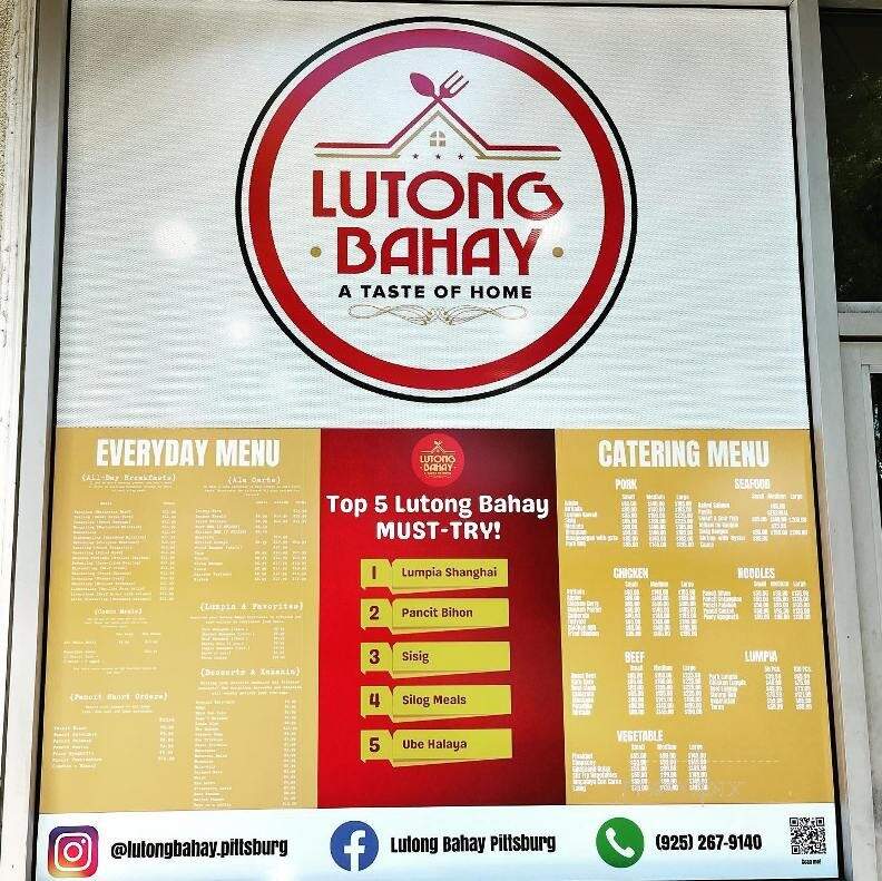 Lutong Bahay - Pittsburg, CA menu_pic