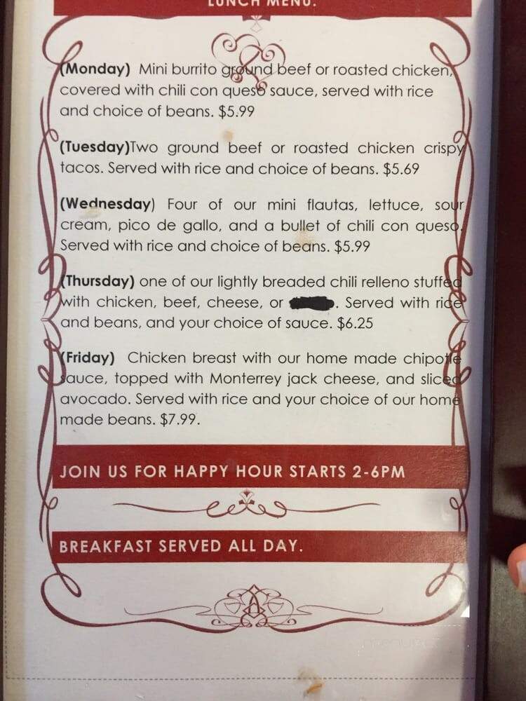 Ramos Tex-Mex #3 - Austin, TX menu_pic