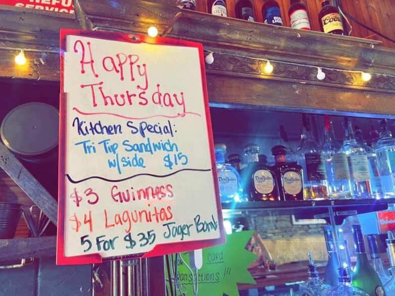 Buckhorn Bar and Grill - Dixon, CA menu_pic