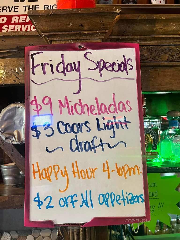Buckhorn Bar and Grill - Dixon, CA menu_pic