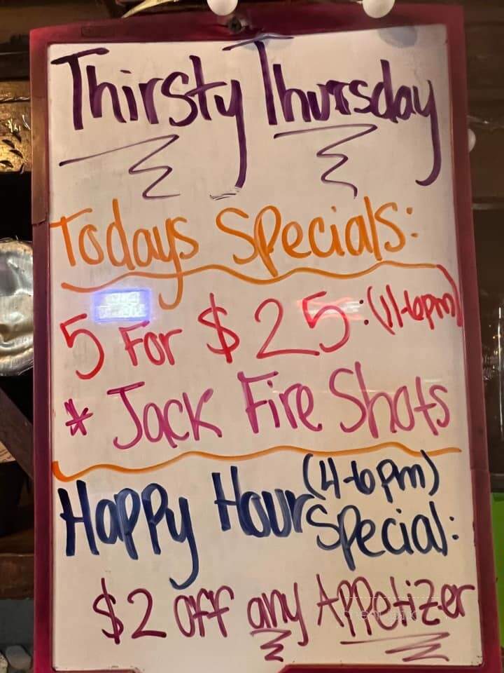 Buckhorn Bar and Grill - Dixon, CA menu_pic