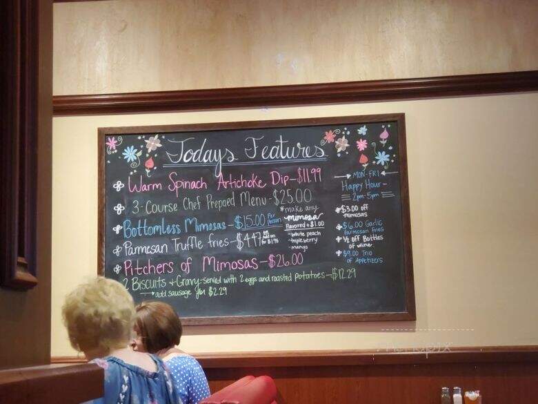 Mimi's Bistro & Bakery - Murfreesboro, TN menu_pic