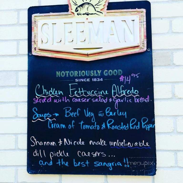 Queens Bush Pub - Hanover, ON menu_pic