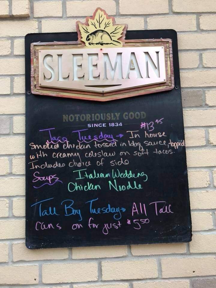 Queens Bush Pub - Hanover, ON menu_pic