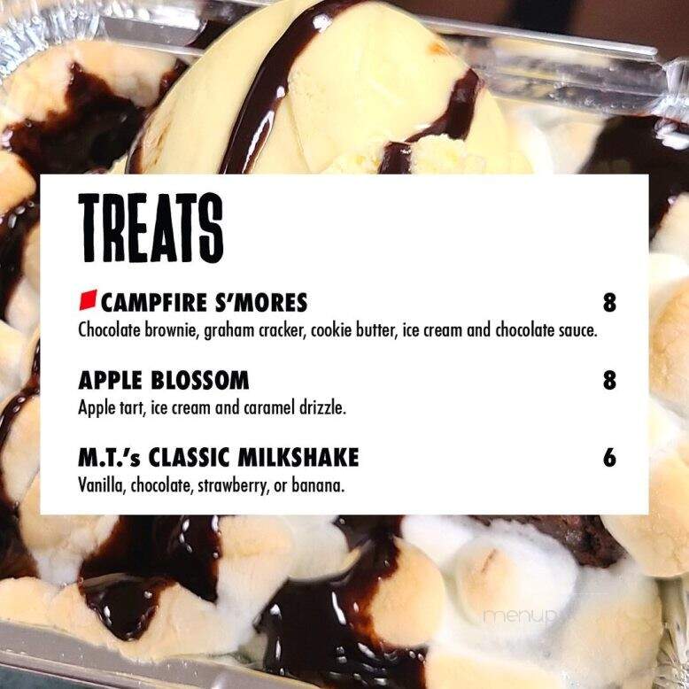 MT Bellies Tap & Grillhouse - Welland, ON menu_pic