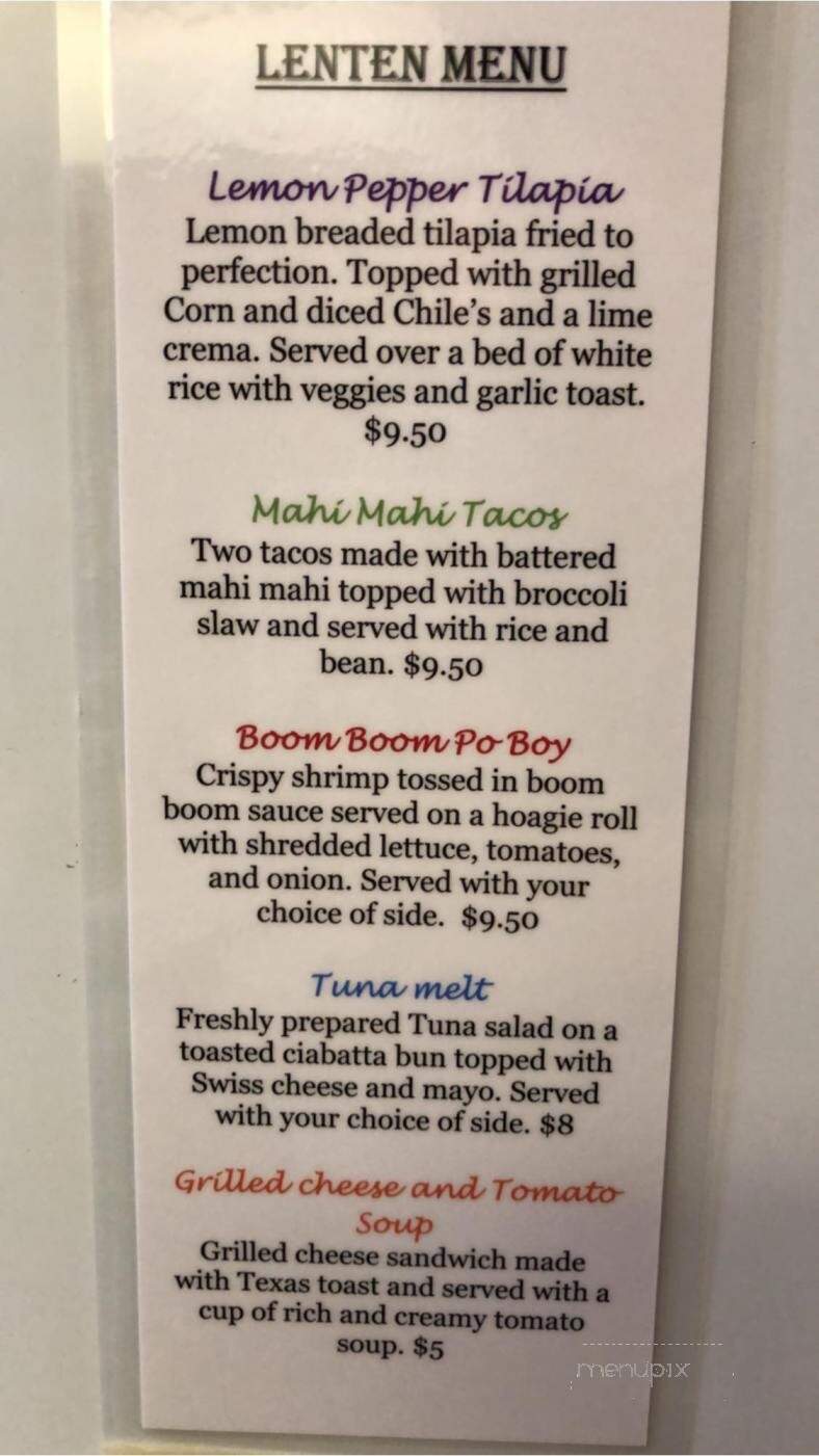 Froggy's - Saint Marys, KS menu_pic