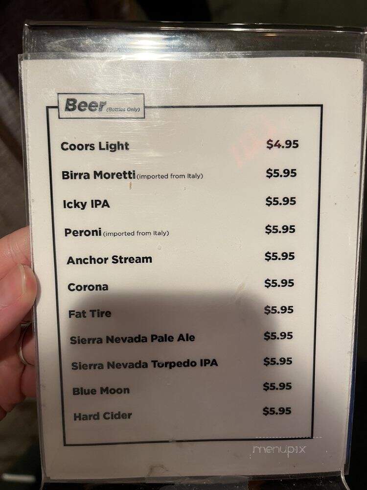 Mofo's Pizza - Incline Village, NV menu_pic