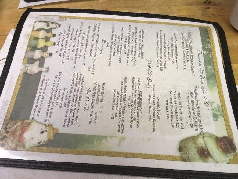 Country Deli - Gradyville, PA menu_pic