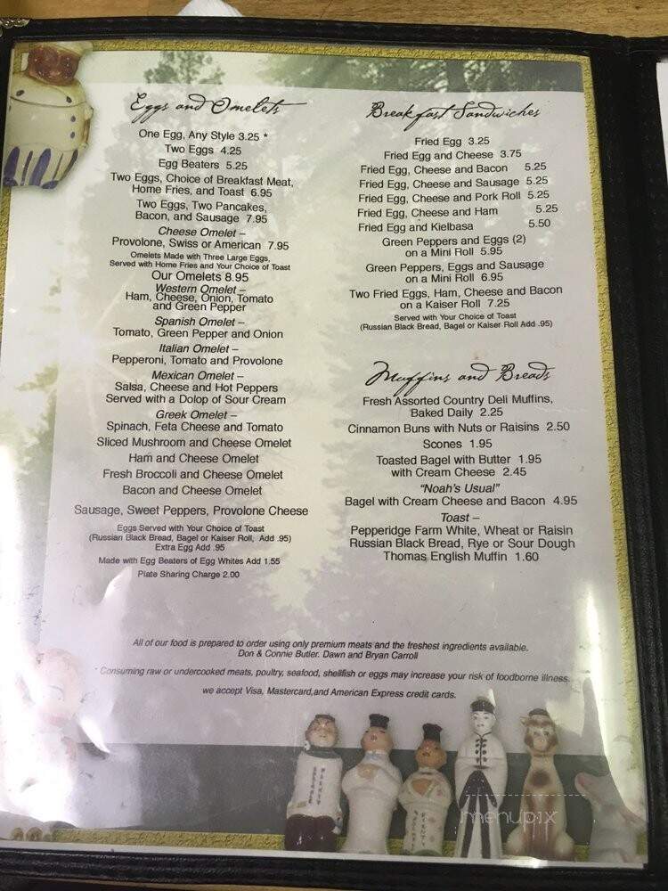 Country Deli - Gradyville, PA menu_pic
