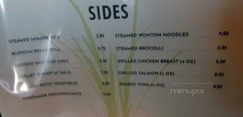 Lemon Grass Cafe - Bellaire, TX menu_pic