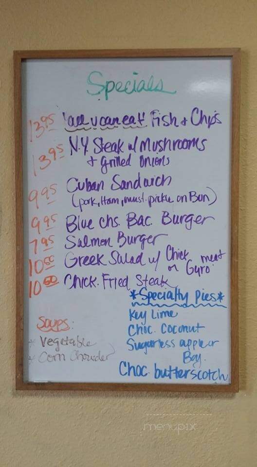 Debbie's Restaurant & Pie Shop - San Marcos, CA menu_pic