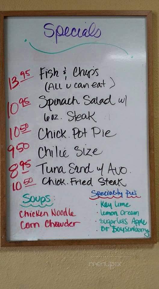 Debbie's Restaurant & Pie Shop - San Marcos, CA menu_pic