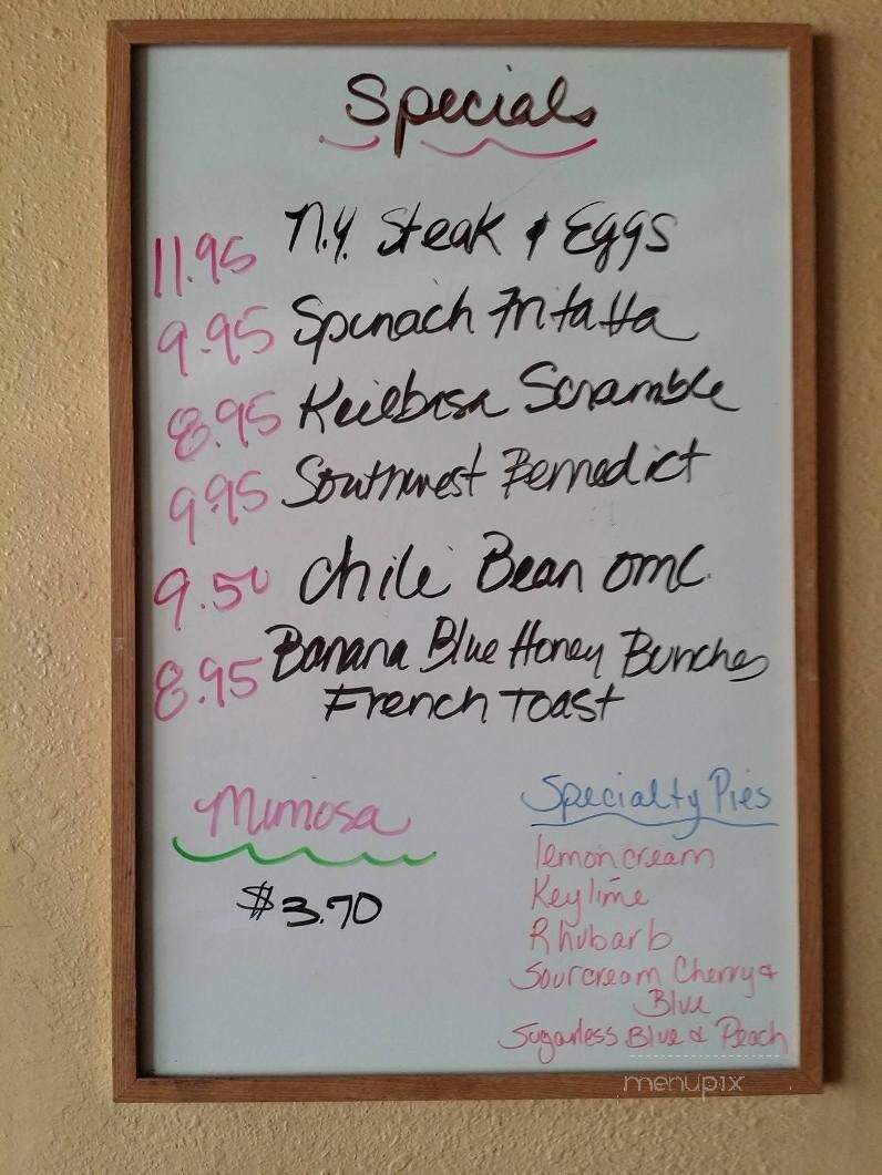 Debbie's Restaurant & Pie Shop - San Marcos, CA menu_pic