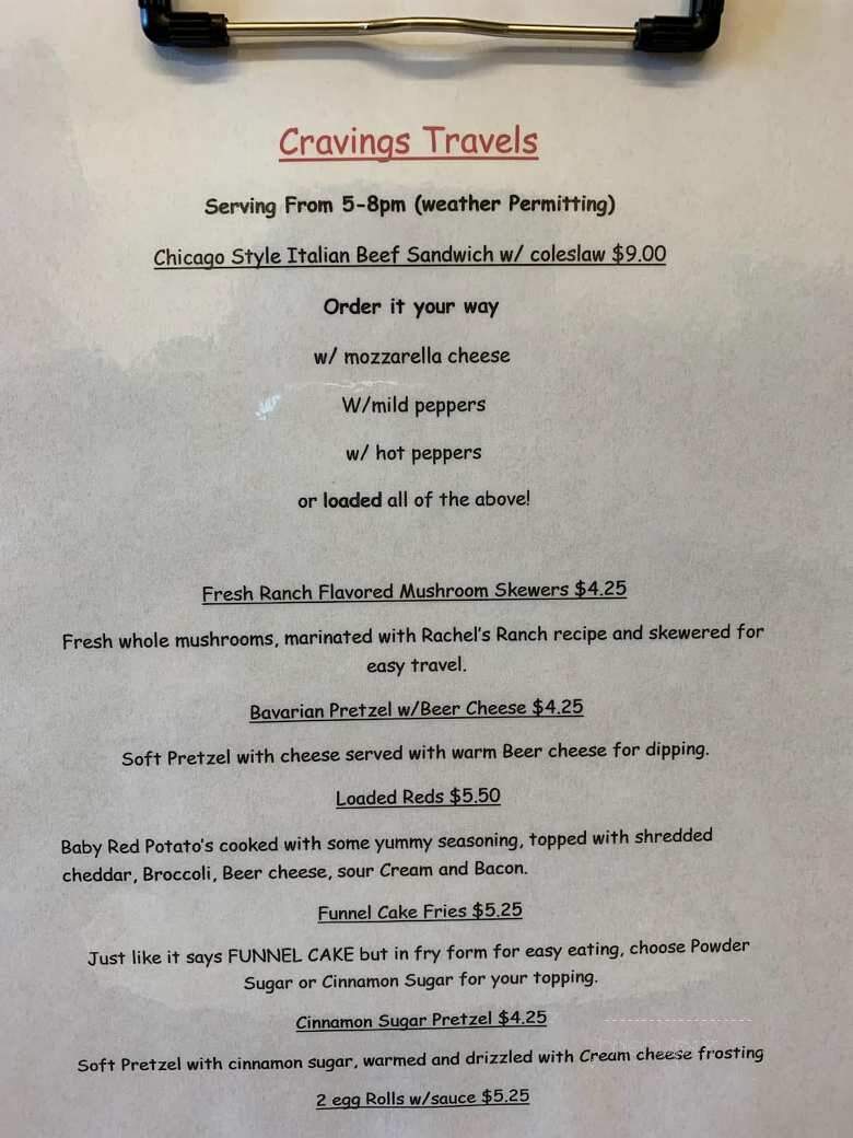 Bloomer Brewing - Bloomer, WI menu_pic