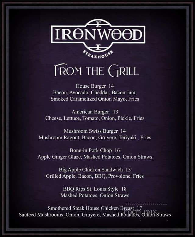 IronWood Steakhouse - Tiffin, OH