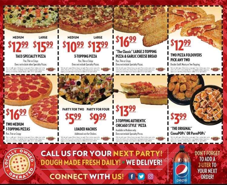 East of Chicago Pizza - North Ridgeville, OH menu_pic