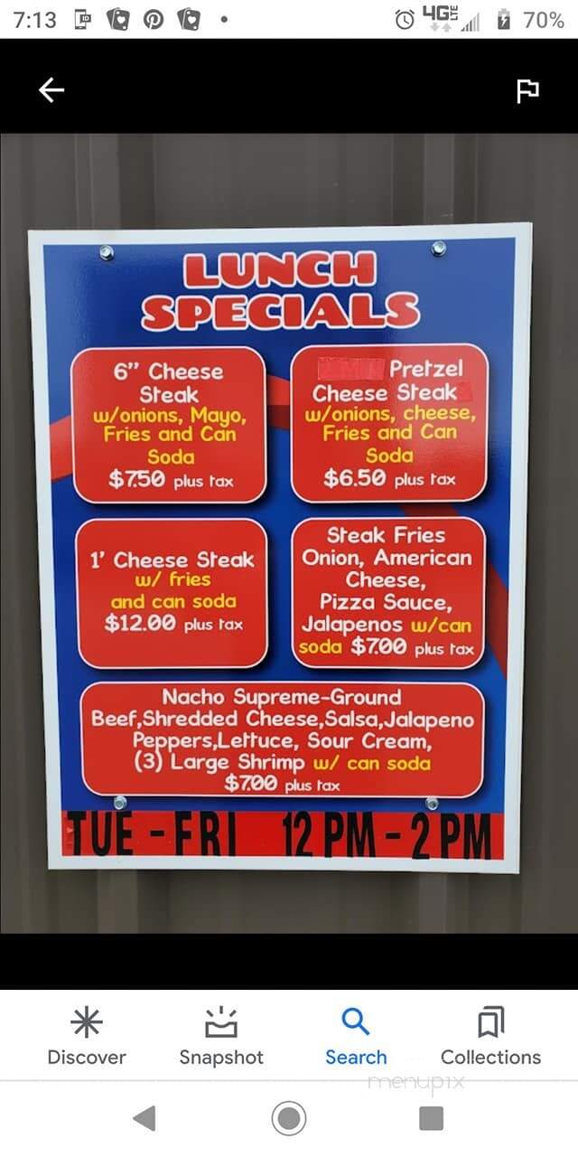 Philly Italian Water Ice - Byron, GA menu_pic