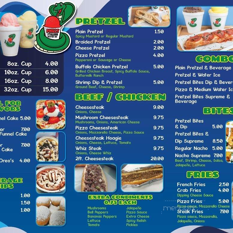 Philly Italian Water Ice - Byron, GA menu_pic