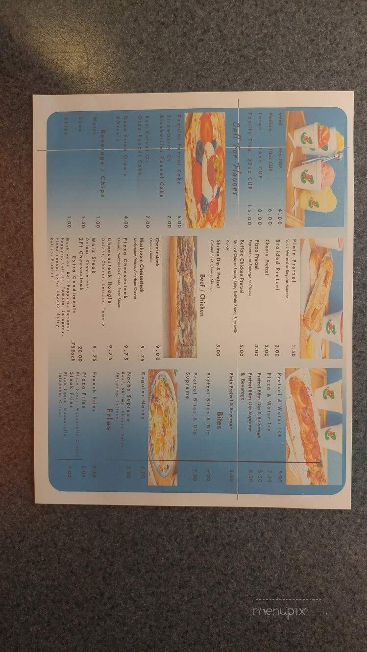 Philly Italian Water Ice - Byron, GA menu_pic