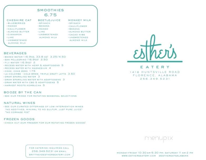 Esther's Eatery - Florence, AL