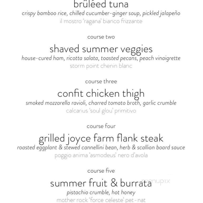 Esther's Eatery - Florence, AL menu_pic