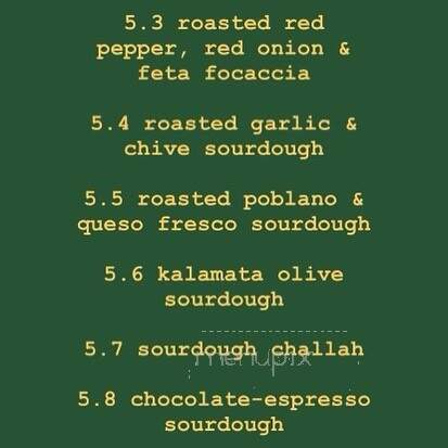 Esther's Eatery - Florence, AL menu_pic