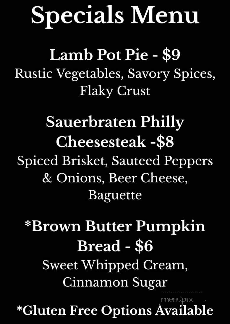 Schwatzer's German Restaurant - Seymour, IN menu_pic