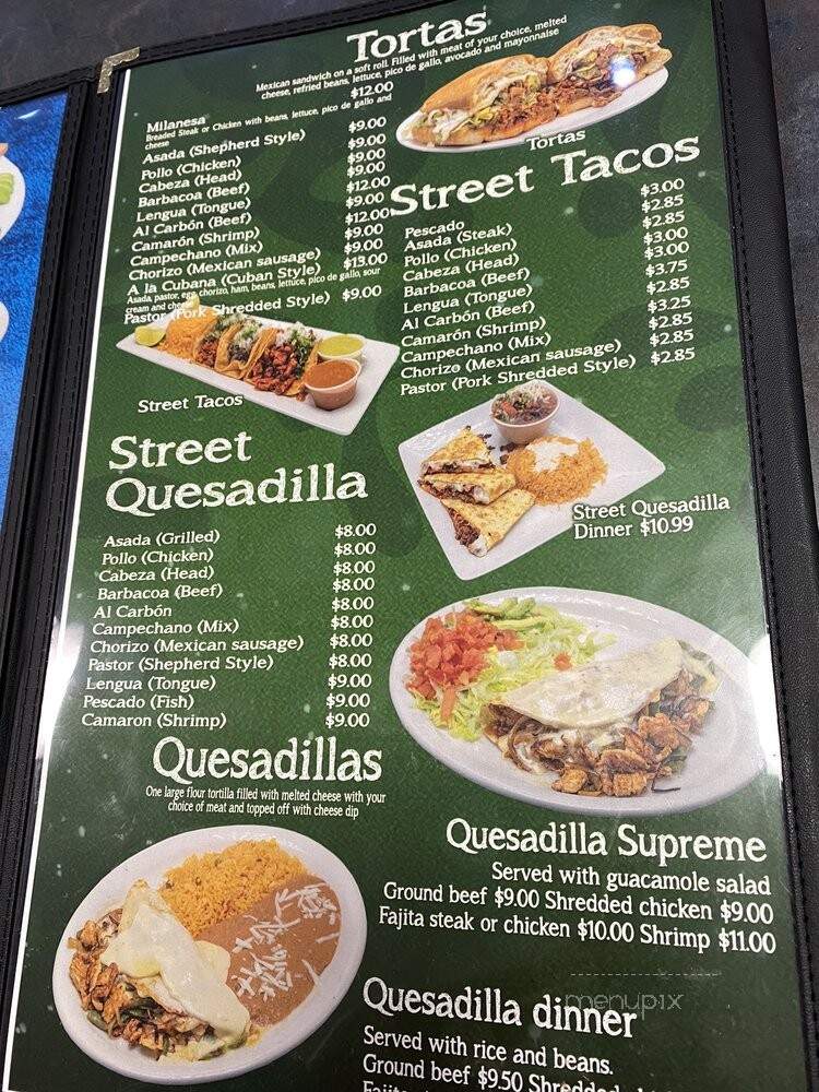 Tacos Don Tachos - Homewood, AL menu_pic