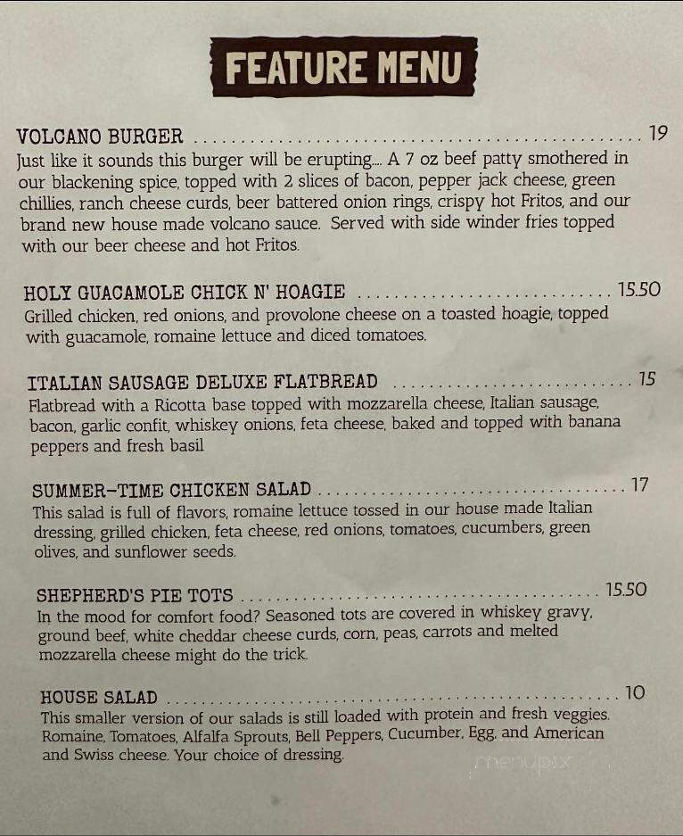 40 Below Public House - Havre, MT menu_pic